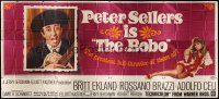 8d002 BOBO 24sh '67 wacky image of matador Peter Sellers with guitar & sexy Britt Ekland!