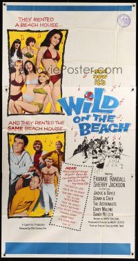 8d588 WILD ON THE BEACH 3sh '65 Frankie Randall, Sherry Jackson, Sonny & Cher, teen rock & roll!