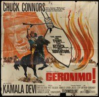 8d089 GERONIMO 6sh '62 most defiant Native American Indian warrior Chuck Connors!