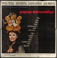 8d094 GREAT CATHERINE 6sh '68 Peter O'Toole & sexy Jeanne Moreau, George Bernard Shaw