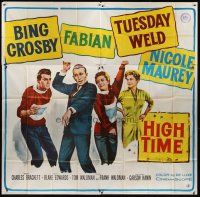 8d100 HIGH TIME 6sh '60 Blake Edwards directed, Bing Crosby, Fabian, sexy young Tuesday Weld!