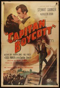 8d190 CAPTAIN BOYCOTT Argentinean '48 Stewart Granger, Cecil Parker in the title role!