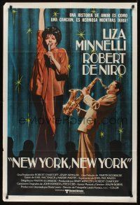 8d269 NEW YORK NEW YORK Argentinean '77 Robert De Niro plays sax while Liza Minnelli sings!