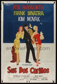8d276 PAL JOEY Argentinean R60s art of Frank Sinatra with sexy Rita Hayworth & Kim Novak!