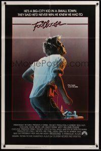 8e313 FOOTLOOSE int'l 1sh '84 teenage dancer Kevin Bacon has the music on his side!