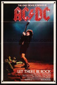 8e500 LET THERE BE ROCK 1sh '81 AC/DC, Angus Young, Bon Scott, rock and roll!