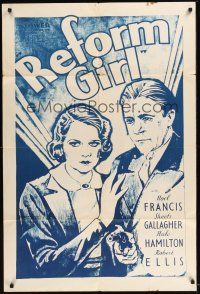 8e708 REFORM GIRL 1sh R40s sexy Noel Francis, Skeets Gallagher!