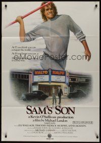 8e749 SAM'S SON 1sh '84 directed by Michael Landon, Eli Wallach, Anne Jackson!