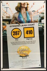8e944 USED CARS 1sh '80 Robert Zemeckis, sexy image, title art by Roger Huyssen!