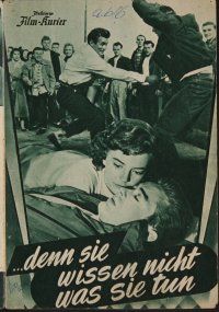 8g514 REBEL WITHOUT A CAUSE Austrian program '56 Nicholas Ray classic, James Dean, different!