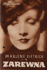 8g106 SCARLET EMPRESS Austrian program '35 Josef von Sternberg, Marlene Dietrich, different!