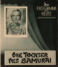 8g005 ATARASHIKI TSUCHI Das Programm von Heute German program '38 Arnold Fanck & Mansaku Itami!