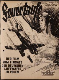 8g008 BAPTISM OF FIRE German program '40 Hans Bertram's Feuertaufe, World War II Nazi propaganda!