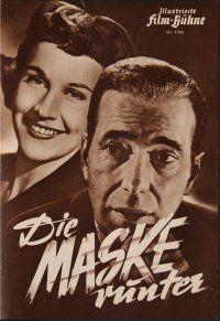 8g226 DEADLINE-U.S.A. German program '52 newspaper editor Humphrey Bogart, many different images!