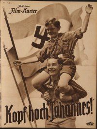 8g125 KOPF HOCH JOHANNES German program '41 wild pro-Nazi Youth movie directed by Viktor de Kowa!