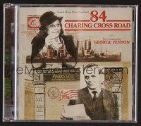 8h093 84 CHARING CROSS ROAD soundtrack CD '07 original score by George Fenton, ltd edition of 1000!