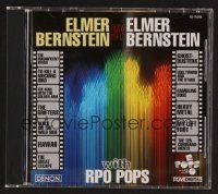 8h132 ELMER BERNSTEIN compilation CD '95 music from Magnificent Seven, To Kill a Mockingbird +more!