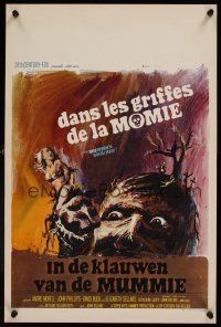 8j683 MUMMY'S SHROUD Belgian '67 Hammer horror, beware the beat of the cloth-wrapped feet!