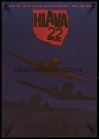 8j167 CATCH 22 Czech 11x16 '70 directed by Mike Nichols, based on the novel by Joseph Heller!