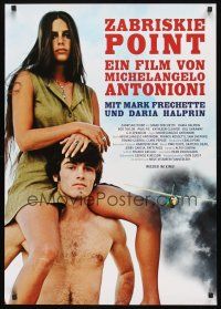 8j090 ZABRISKIE POINT German R00s Michelangelo Antonioni's bizarre movie about teen sex!