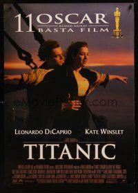 8j034 TITANIC DS Swedish '97 Leonardo DiCaprio, Kate Winslet, directed by James Cameron!