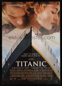8j033 TITANIC Swedish '97 Leonardo DiCaprio, Kate Winslet, directed by James Cameron!