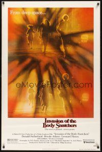 8k294 INVASION OF THE BODY SNATCHERS  1sh '78 Philip Kaufman classic remake of deep space invaders!