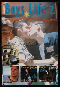 8m100 BOYS LIFE 2 arthouse 1sh '97 Mark Christoper, Tom DeCerchio, gay short film compilation!