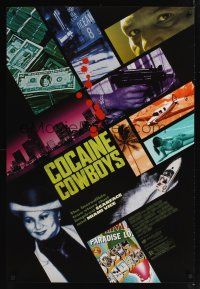 8m146 COCAINE COWBOYS 1sh '06 Billy Corbin, really cool images of MIami!