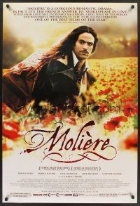 8m459 MOLIERE DS 1sh '07 great image of Romain Duris walking in flowers!