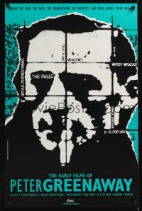8m205 EARLY FILMS OF PETER GREENAWAY special 22x34 '92 cool artwork of Peter Greenaway!
