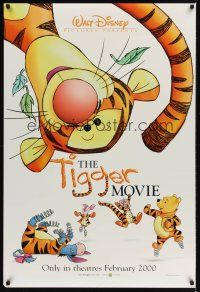 8m680 TIGGER MOVIE advance DS 1sh '00 Winnie the Pooh, Piglet, Roo, Rabbit & Eeyore too!