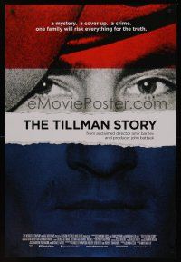 8m681 TILLMAN STORY DS arthouse 1sh '10 Amir Bar-Lev, military cover-up documentary!