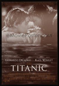8m682 TITANIC sepia style Thai poster '97 different sepia image of Leonardo DiCaprio & Kate Winslet!