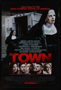8m695 TOWN advance DS 1sh '10 Ben Affleck directs & stars, Jon Hamm, Jeremy Renner!