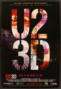 8m711 U2 3D 1sh '07 3-D rock 'n' roll concert, Bono, The Edge!