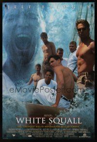 8m754 WHITE SQUALL DS 1sh '96 directed by Ridley Scott, Jeff Bridges!