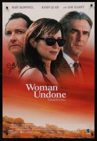 8m770 WOMAN UNDONE TV 1sh '96 Mary McDonnell, Randy Quaid, Sam Elliot!
