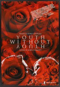 8m783 YOUTH WITHOUT YOUTH DS 1sh '07 Francis Ford Coppola, WWII romance, Tim Roth, wild image!