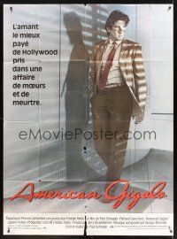 8p277 AMERICAN GIGOLO French 1p '80 male prostitute Richard Gere is being framed for murder!