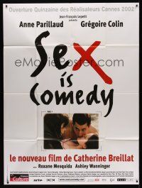 8p434 SEX IS COMEDY French 1p '02 Catherine Breillat, Anne Parillaud, Gregoire Colin!