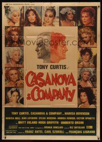 8p144 SOME LIKE IT COOL Italian 1p '77 Tony Curtis and his many lovers, Casanova & Company!
