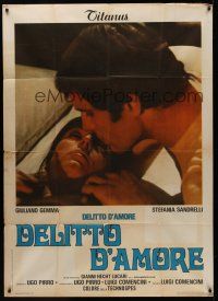 8p145 SOMEWHERE BEYOND LOVE Italian 1p '76 romantic c/u of Giuliano Gemma & Stefania Sandrelli!