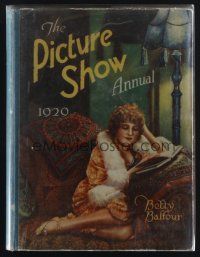 8r022 PICTURE SHOW ANNUAL English book '29 images & articles about early stars, Gloria Swanson!
