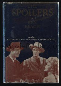 8r035 SPOILERS hardcover book '42 Marlene Dietrich, John Wayne, Rex Beach novel!