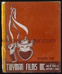 8r037 TWYMAN FILMS, INC. film catalog '50 cool catalog of films from midwest distributor!