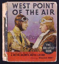 8r039 WEST POINT OF THE AIR Big Little Book '34 pilots Wallace Beery & Robert Young