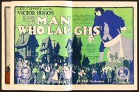 8r041 MOTION PICTURE HERALD exhibitor magazine '28 Universal yearbook in color with Man Who Laughs!