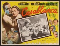 8r124 CASABLANCA Mexican LC R60s Humphrey Bogart, Ingrid Bergman, Michael Curtiz classic!