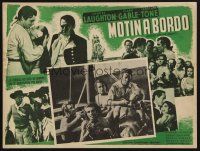 8r144 MUTINY ON THE BOUNTY Mexican LC R50s Clark Gable, Charles Laughton, sexy Movita!